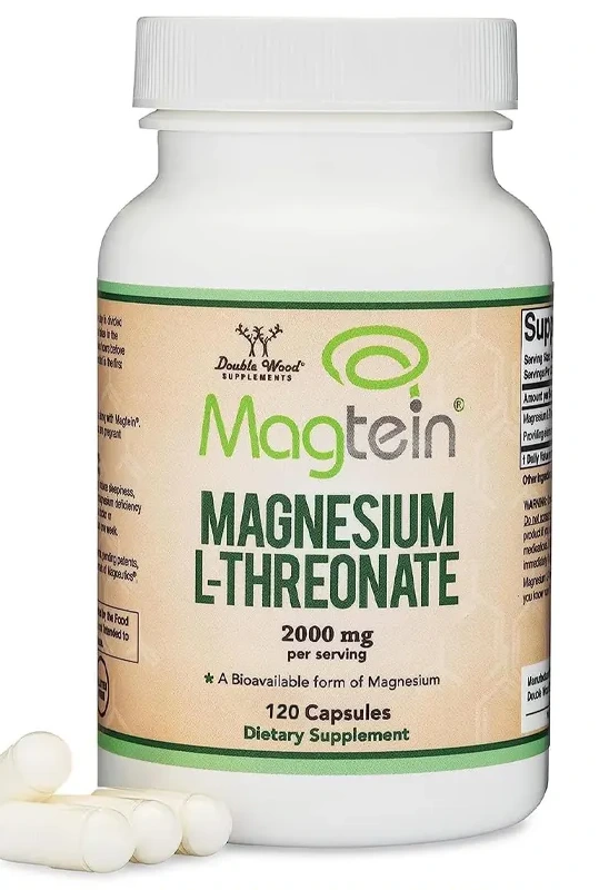 Magtein Magnesium L-Threonate, 2,000 mg - 120 Capsules